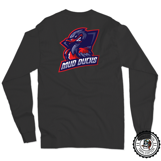 1 PLT, B Co, 1-18 IN “Mud Ducks” Long Sleeve T-Shirt