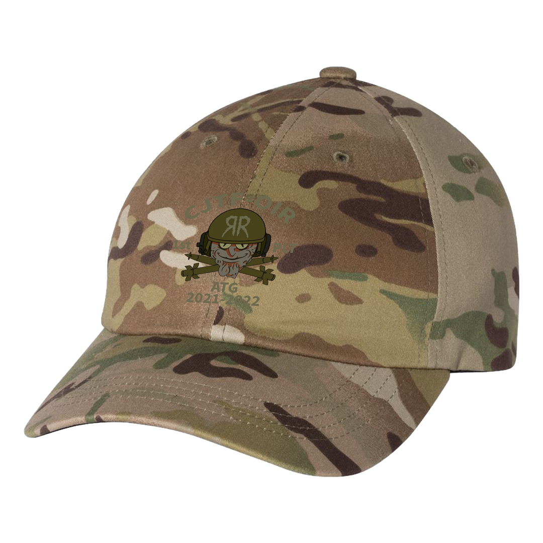1 PLT, B BTRY, 3-157 FAR Embroidered Hats
