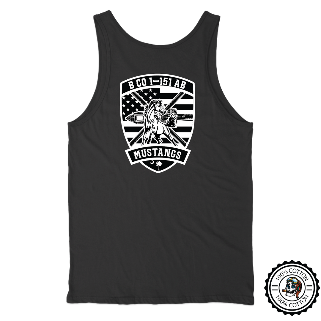 B Co, 1-151 AB "Mustangs" Center Tank Tops