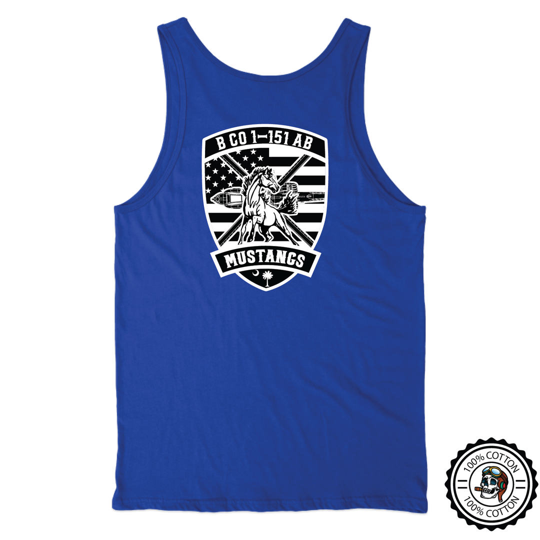 B Co, 1-151 AB "Mustangs" Center Tank Tops