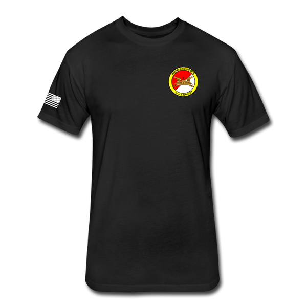 T-shirt Polyester Triple Auvent Militaire – Manches Courtes, Col Rond, Neuf Avec étiquettes