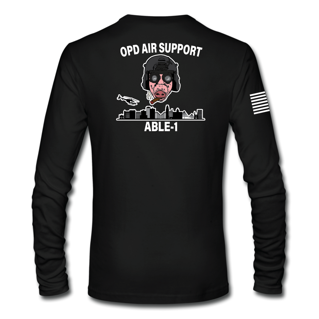 Omaha PD Air Support Long Sleeve T-Shirt