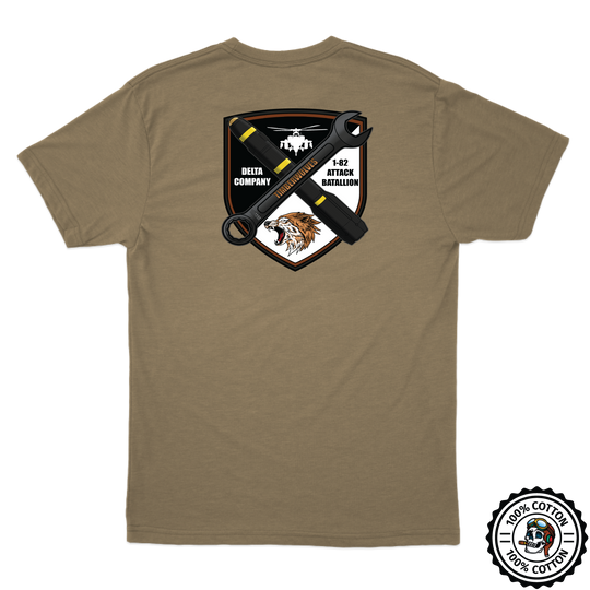 D Co, 1-82 AB "Timberwolves" Tan 499 T-Shirt