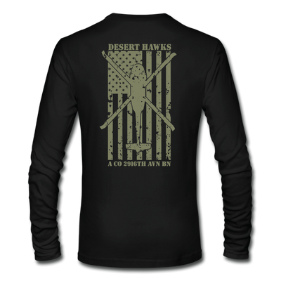 A Co, 2916 AVN "Desert Hawks" Long Sleeve T-Shirt