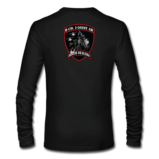 B Co, 1-501 AB "Death Dealers" Long Sleeve T-Shirt