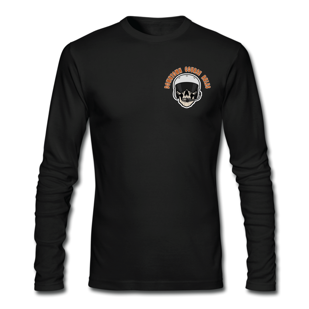 Downtown Course Rules Long Sleeve T-Shirt