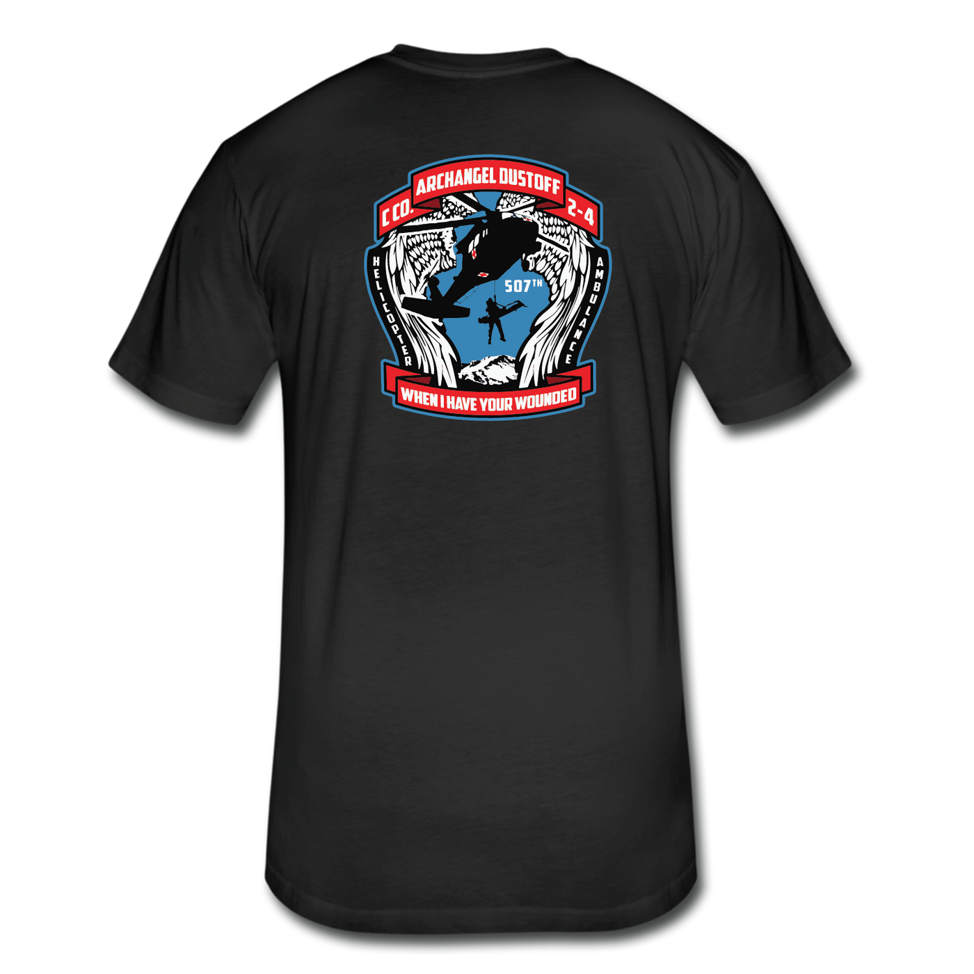 C Co, 2-4 GSAB "Archangel Dustoff" T-Shirt