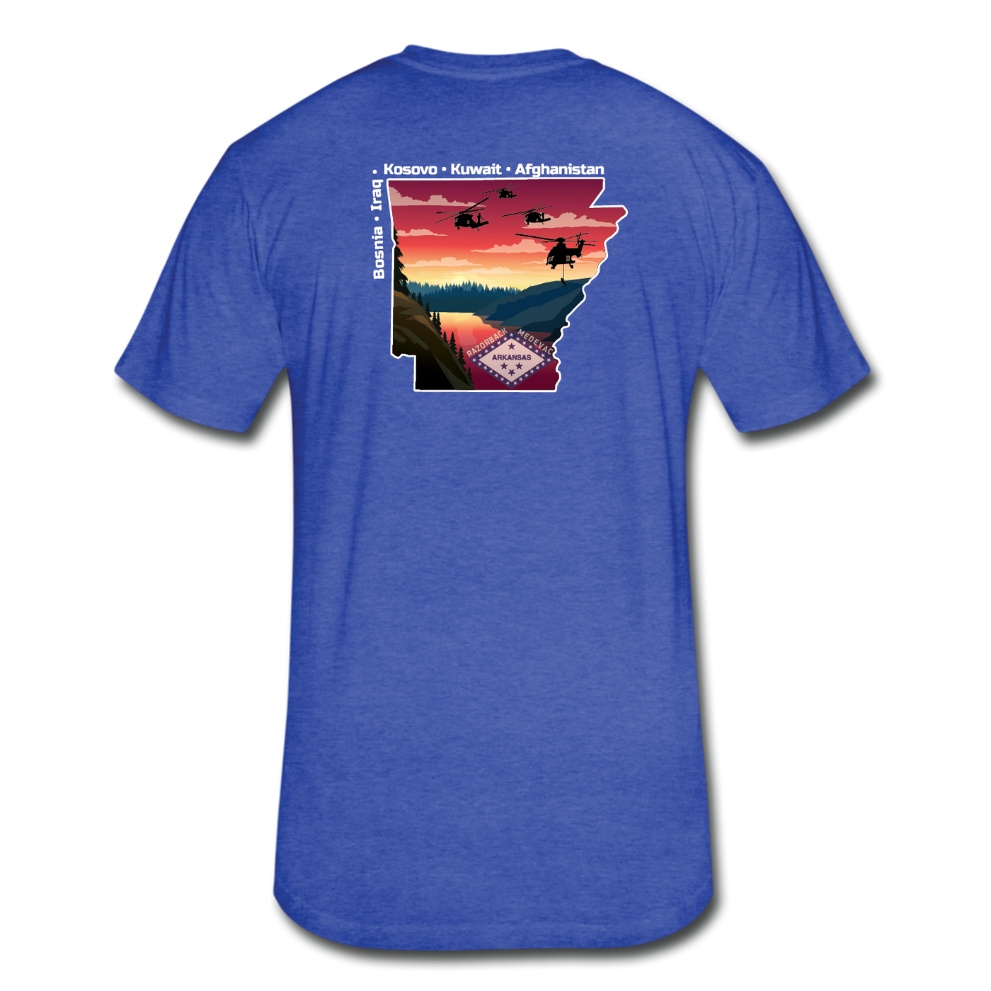 Det 1, G Co, 3-238 "Razorback MEDEVAC" V2 T-Shirt