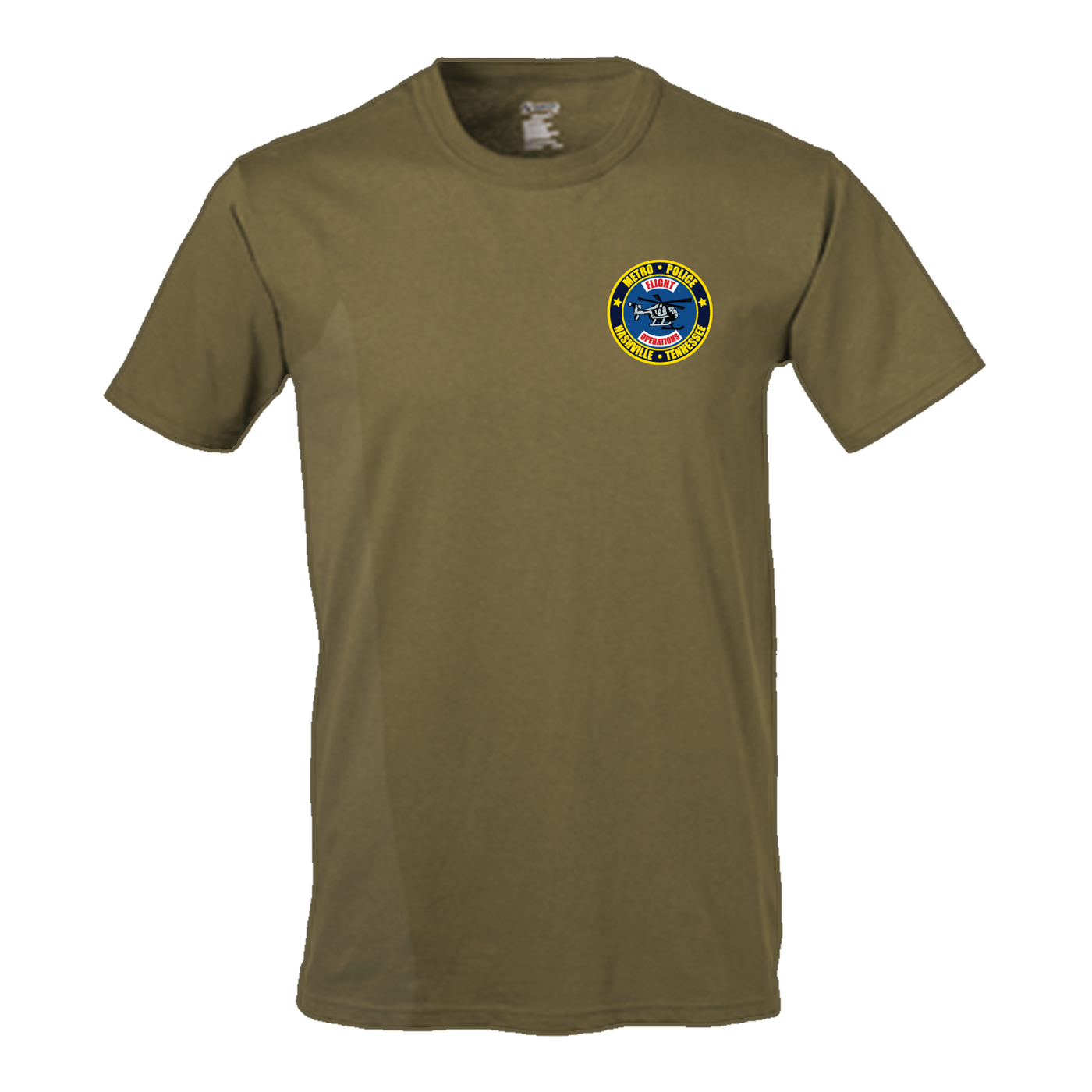 Metro Nashville Police Department Aviation 50th Anniversary Flight Approved T-Shirt