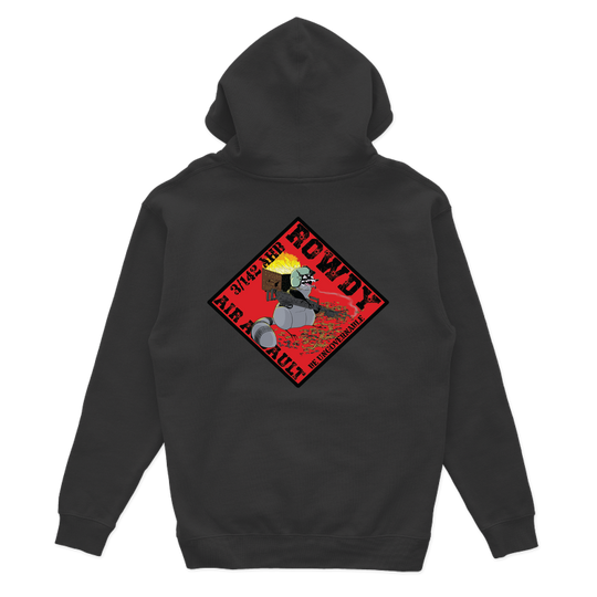 C Co, 3-142 AHB "Rowdy" Hoodies