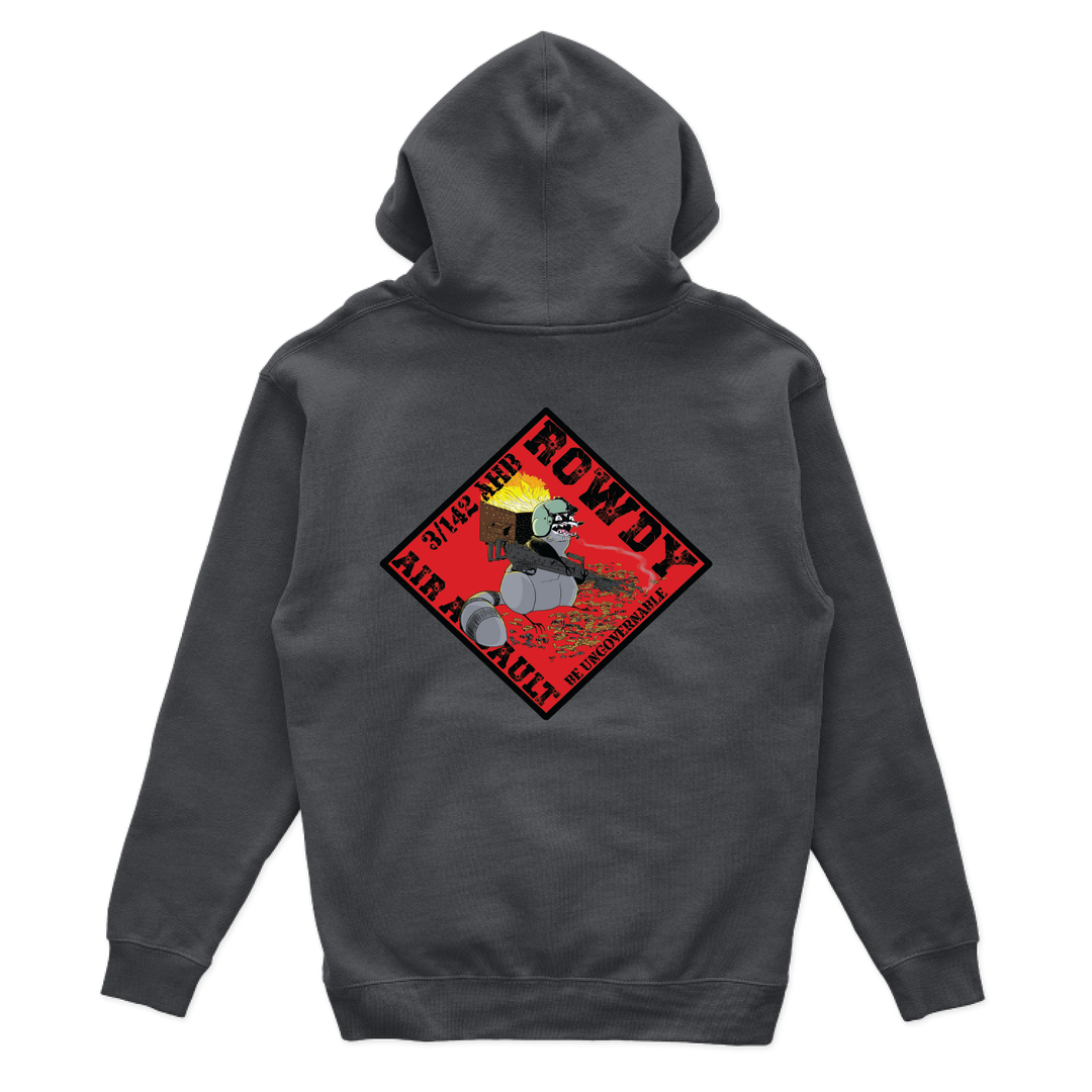 C Co, 3-142 AHB "Rowdy" Hoodies