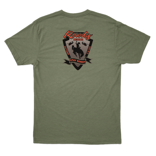 1 FSMP, C Co, 6-101 "Rowdy Rescue" T-Shirts