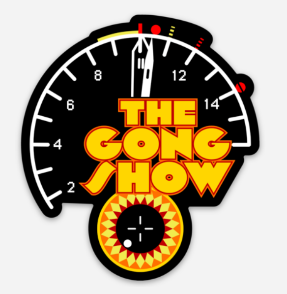 The Gong Show Sticker