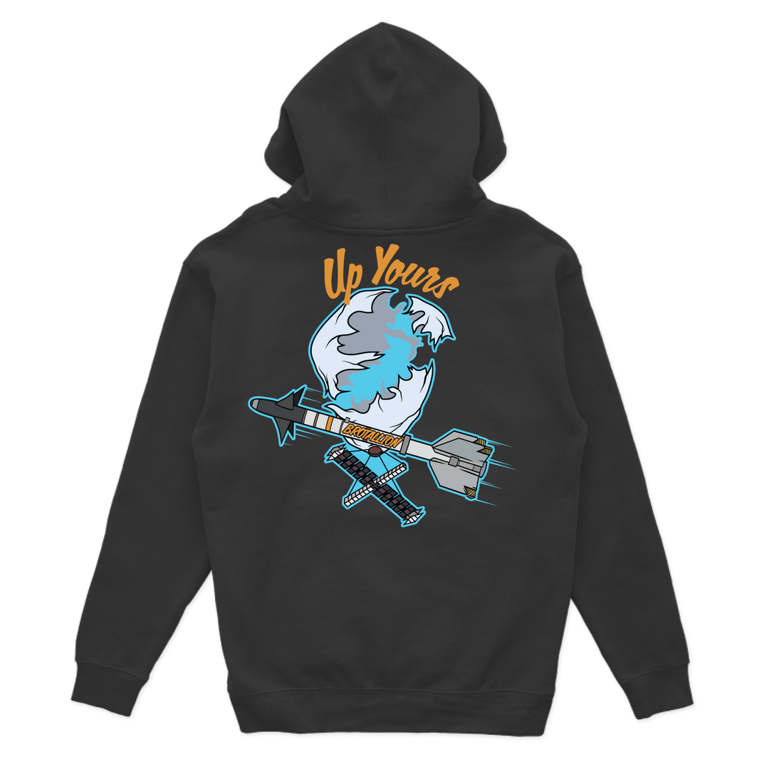 "Up Yours" F-22 Balloon Games Hoodie