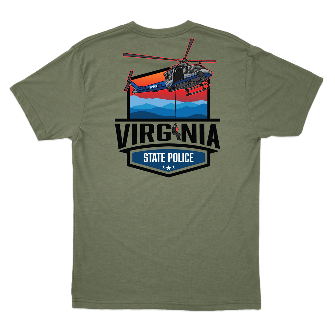 VA State Police Med Flight T-Shirts