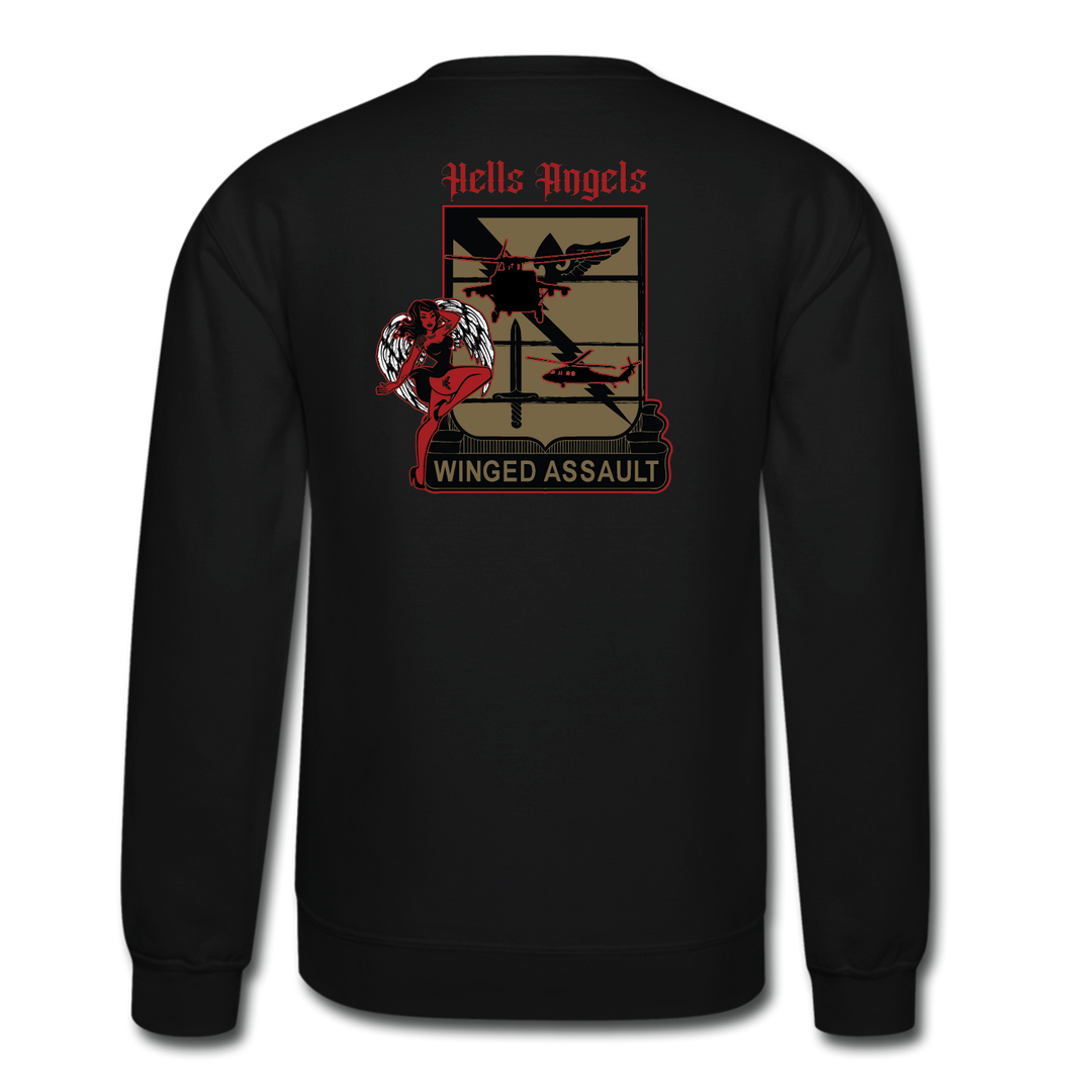 C Co, 8-229 AHB "Hells Angels" Crewneck Sweatshirt