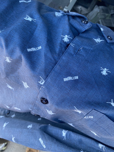 Brotallion Pattern Ops Airframe Button Up
