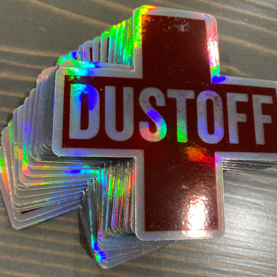 DUSTOFF Sticker
