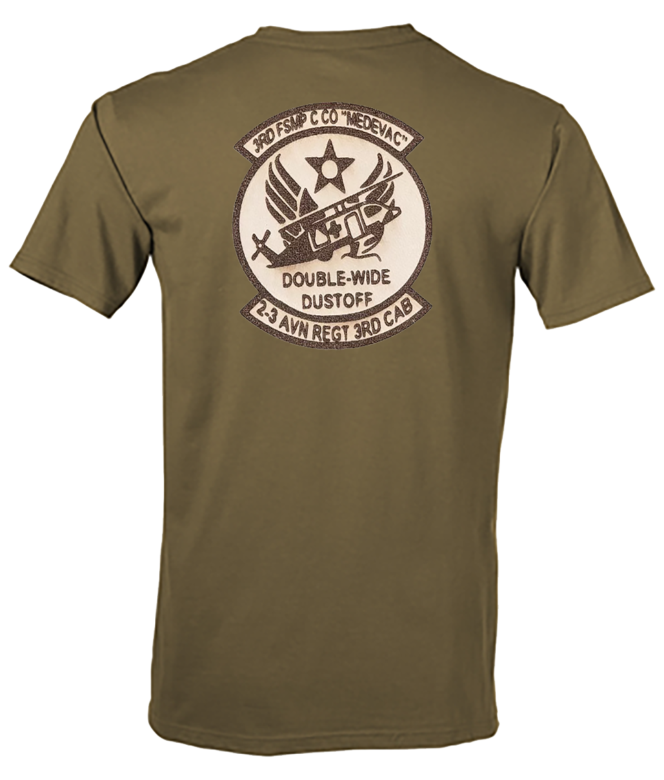 Double-Wide Dustoff Flight Approved T-Shirt