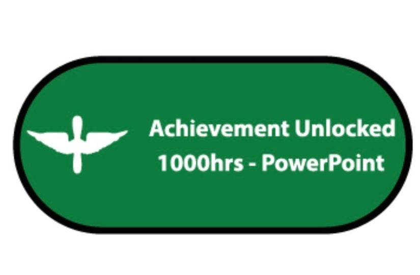 1000 PPTX Hours Patch