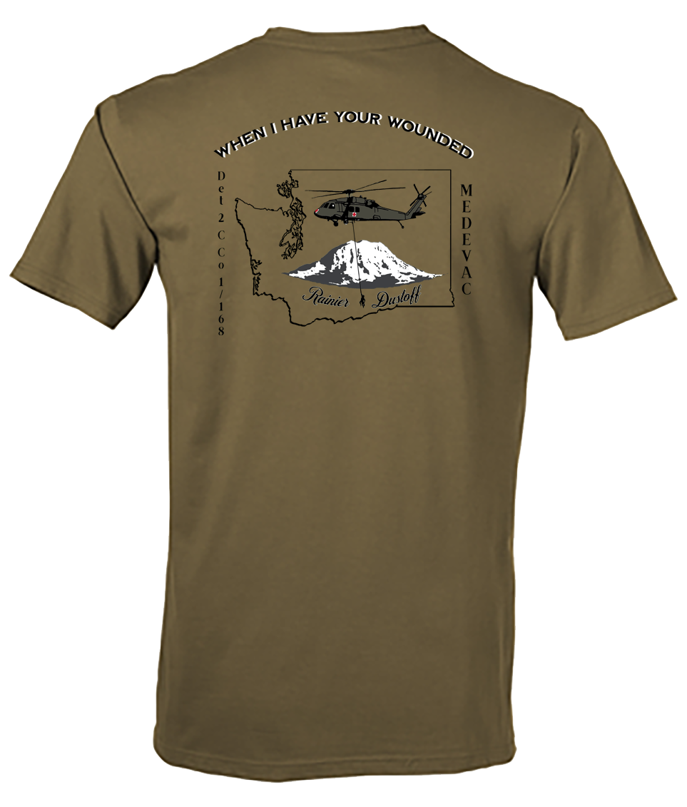Rainier Dustoff Flight Approved T-Shirt – Brotallion LLC