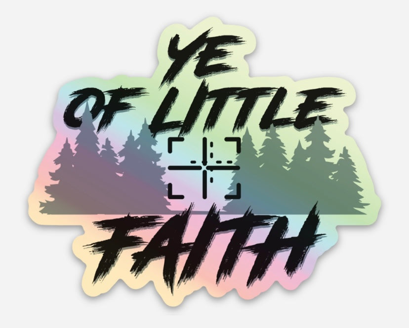 Yee of Little Faith Sticker