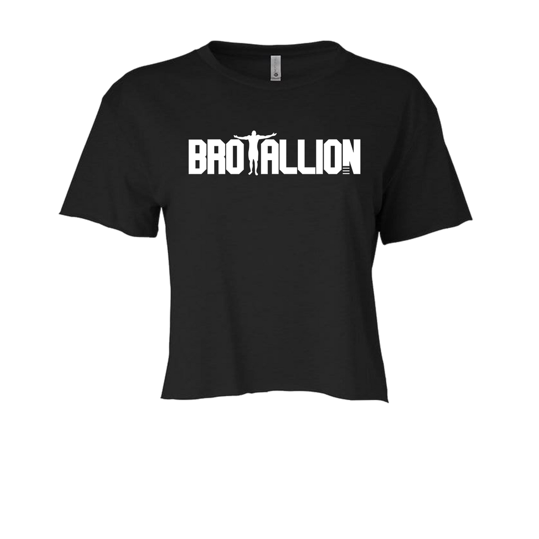 Brotallion Banner Crop Top