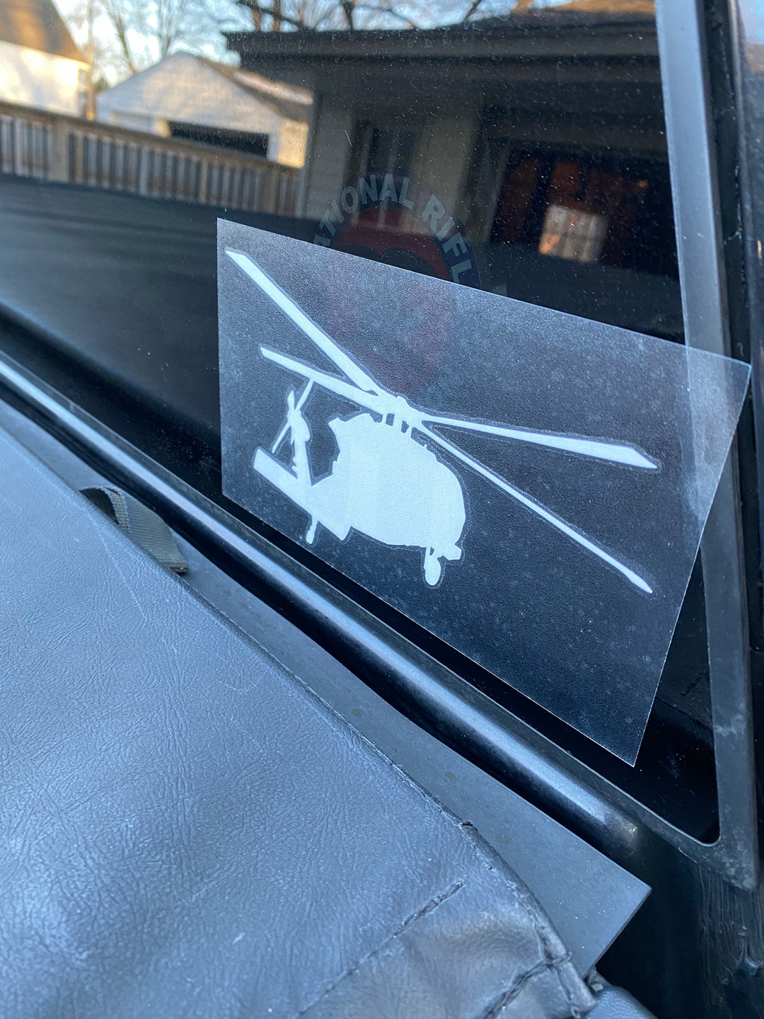 UH60 Black Hawk Automotive Decal