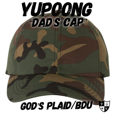Brotallion Yupoong Dad's Cap God's Plaid/BDU