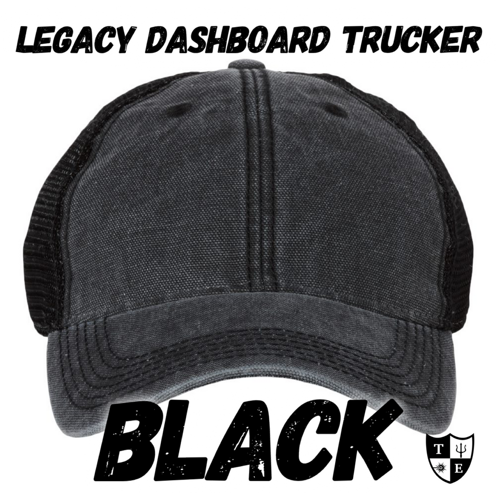 Brotallion Legacy Dashboard Trucker Black